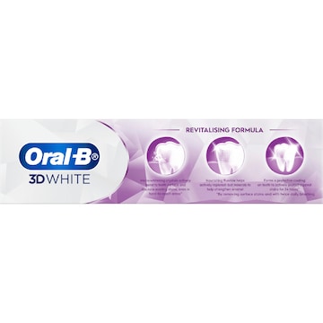 5 x Oral-B 3D White Lasting White Fresh Blast Whitening Toothpaste 95g