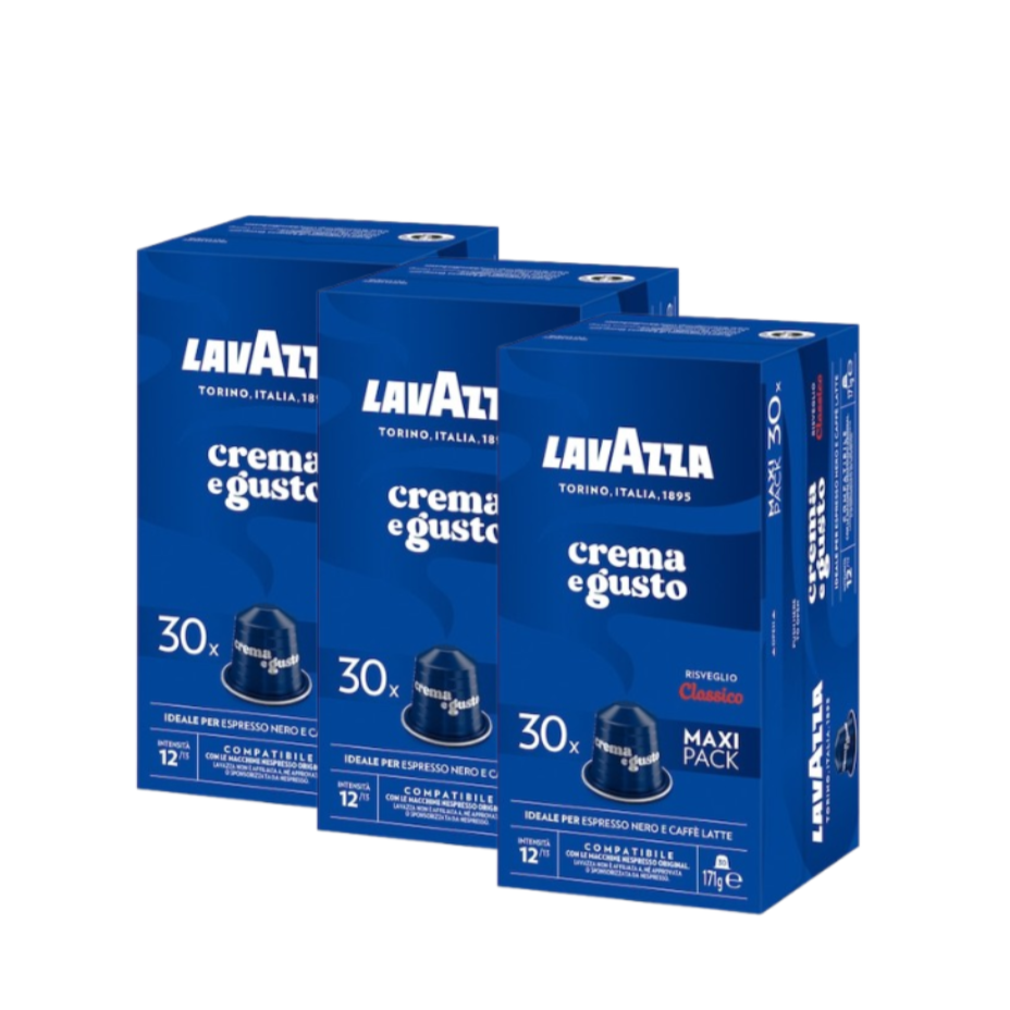 Lavazza Crema E Gusto Nespresso Compatible Coffee Pods 90 Pack