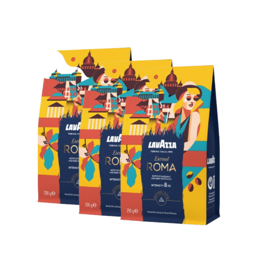 Lavazza Tales Of Italy Eternal Roma Ground Coffee 750g