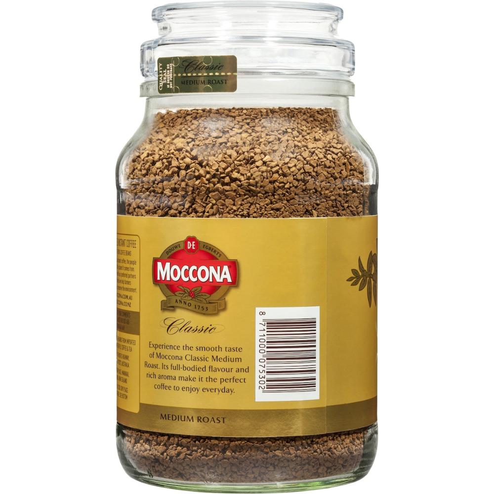 Moccona Freeze Dried Instant Coffee Classic Medium Roast 400g