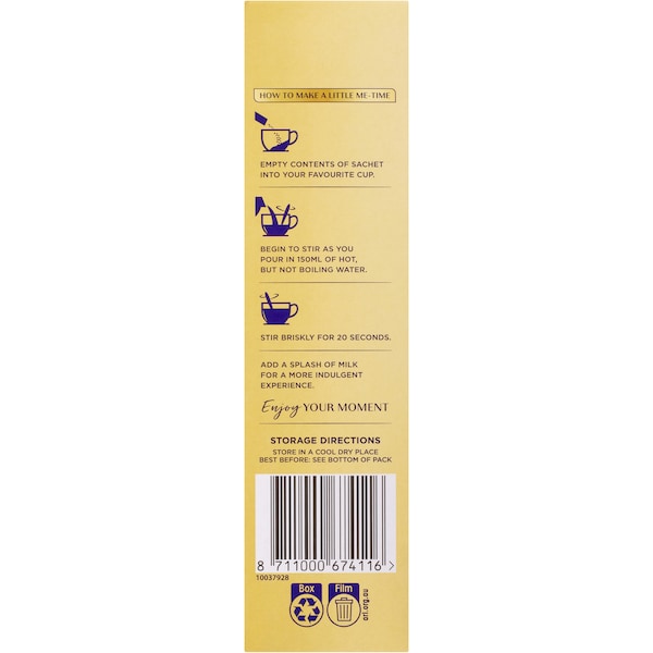 Moccona Cadbury Hazelnut Mocha Sachets 40 Pack