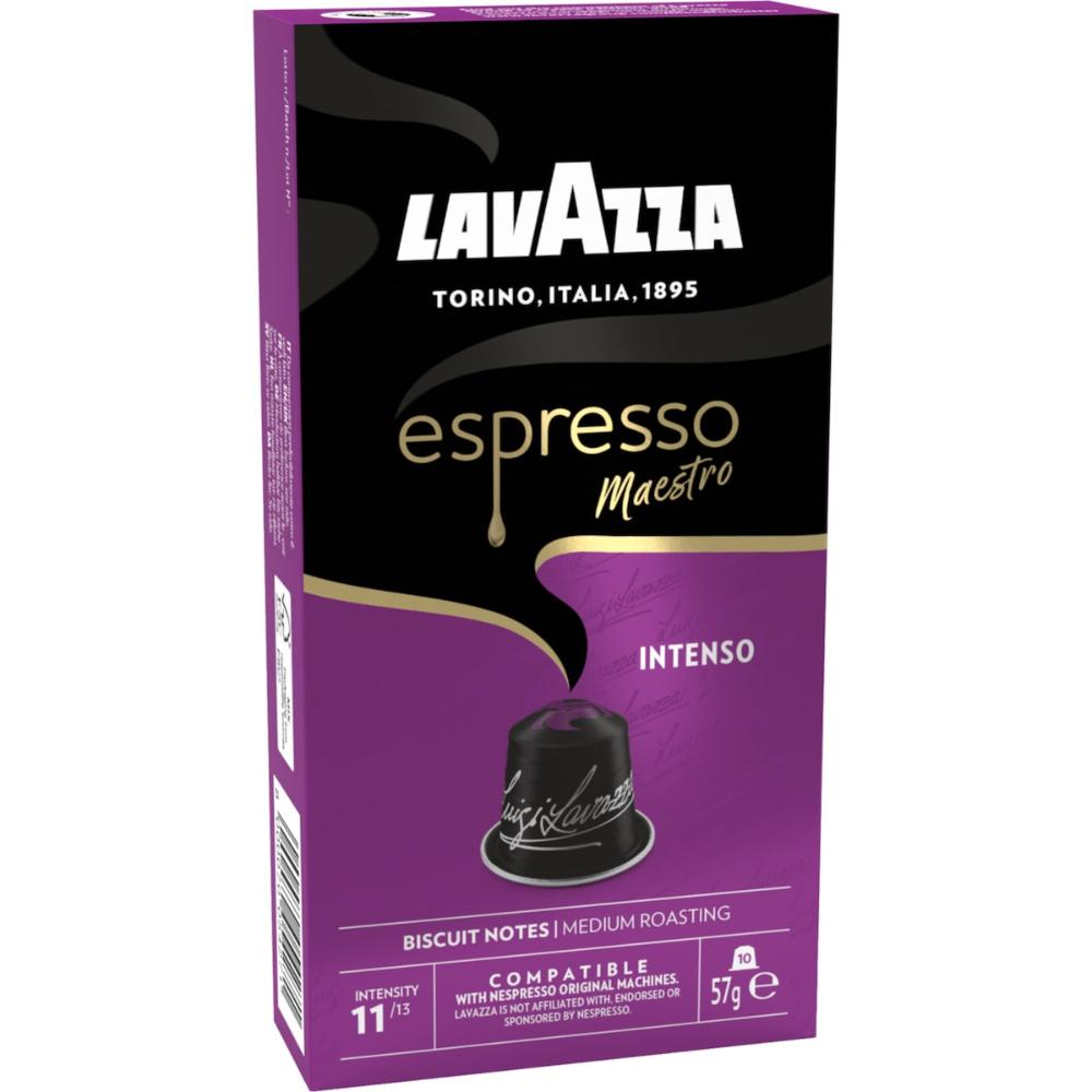 Lavazza Espresso Intenso Nespresso Compatible Coffee Pods 50 Pack