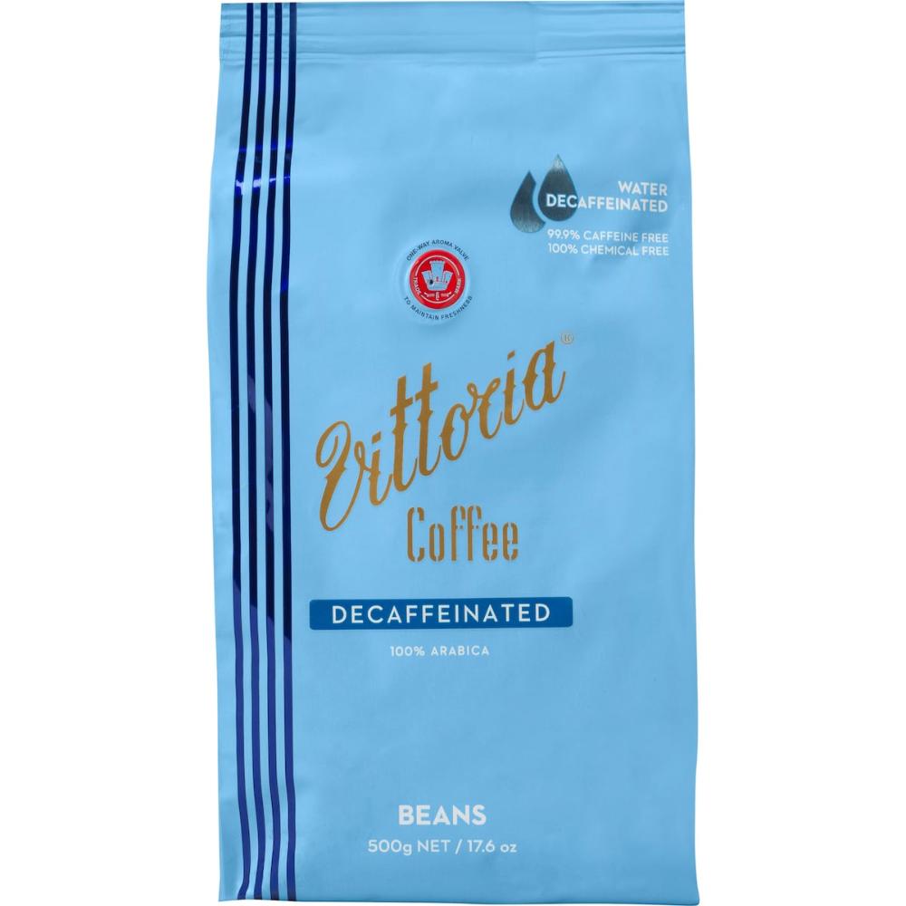 Vittoria Decaffeinated Coffee Beans 1.5kg
