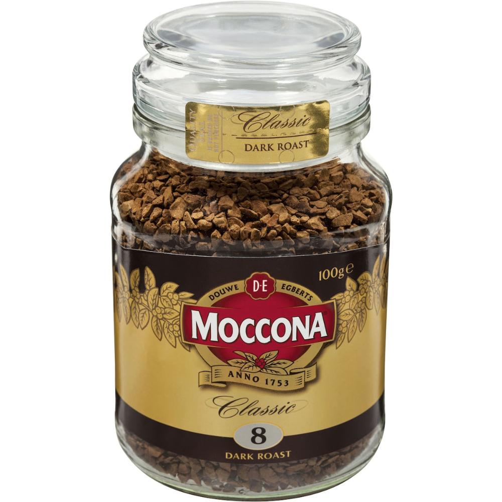 Moccona Freeze Dried Instant Coffee Classic Dark Roast 100g