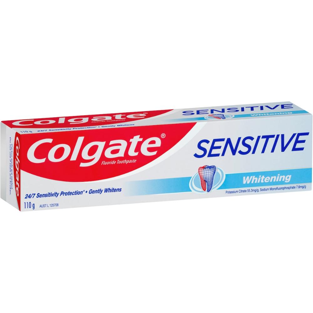 5 x Colgate Sensitive Toothpaste Whitening 110g