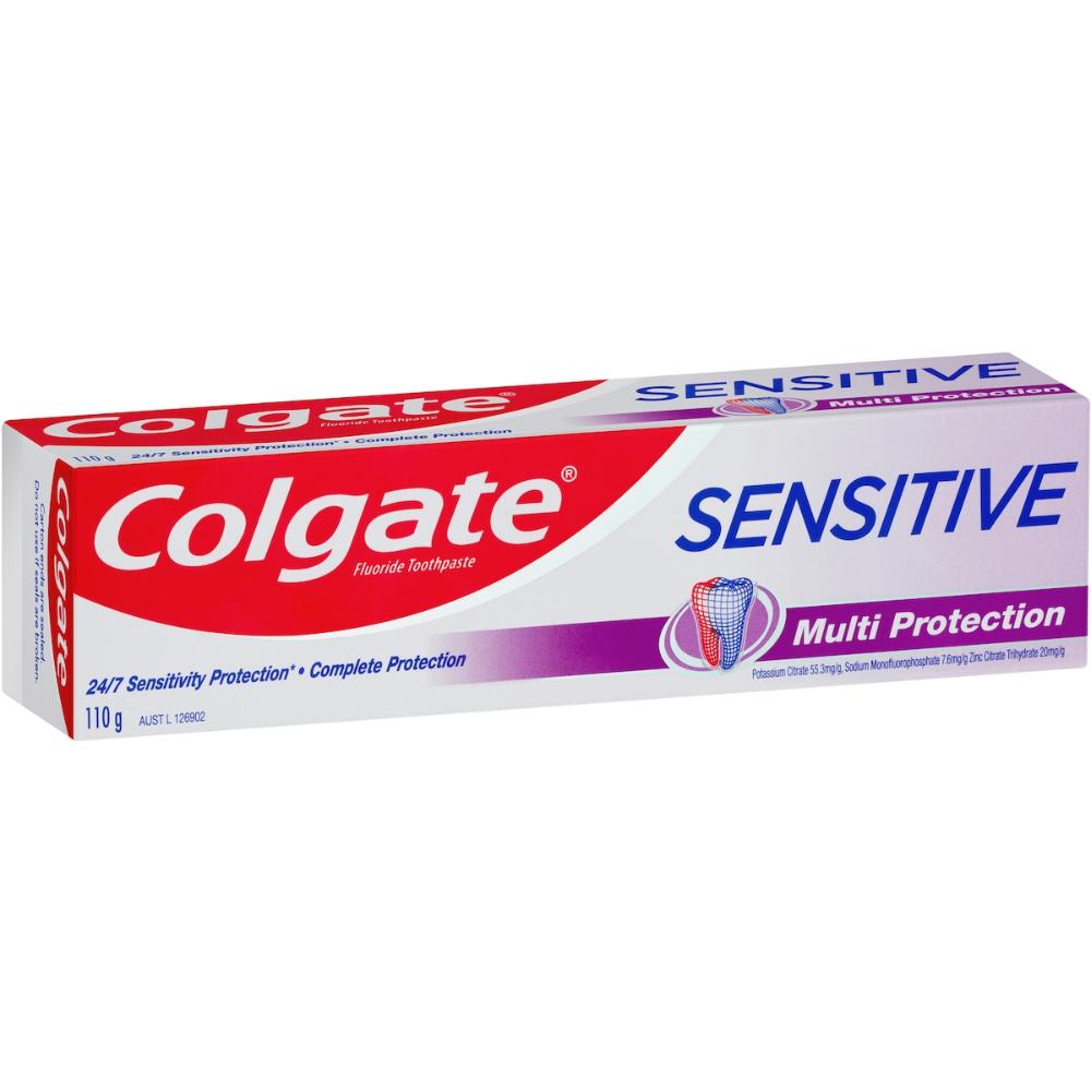 5 x Colgate Sensitive Toothpaste Multi Protection 110g