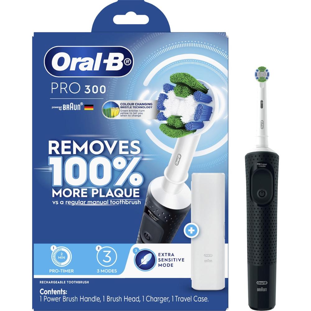 Oral-B Pro 300 Precision Clean Black Electric Toothbrush each