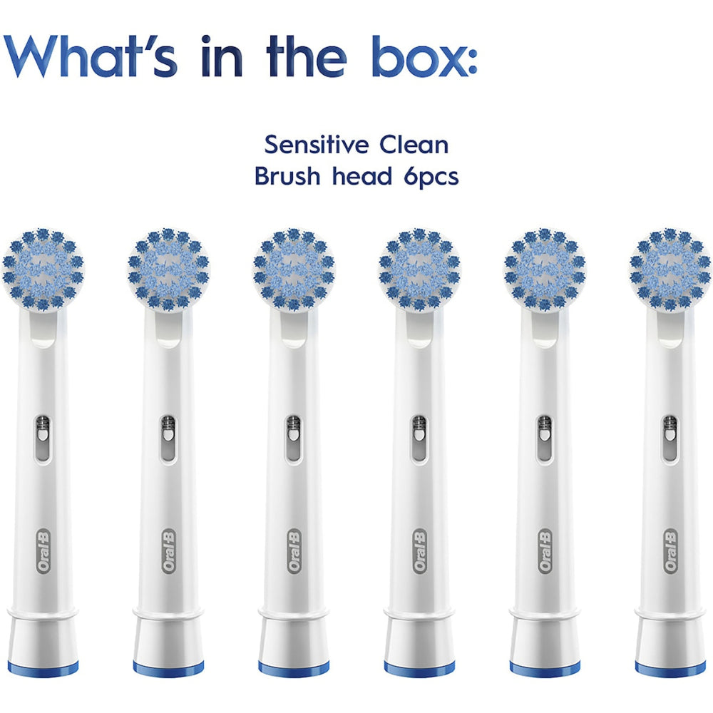 Oral-B Sensitive Clean Extra Soft Bristle Head Refill 12 Pack
