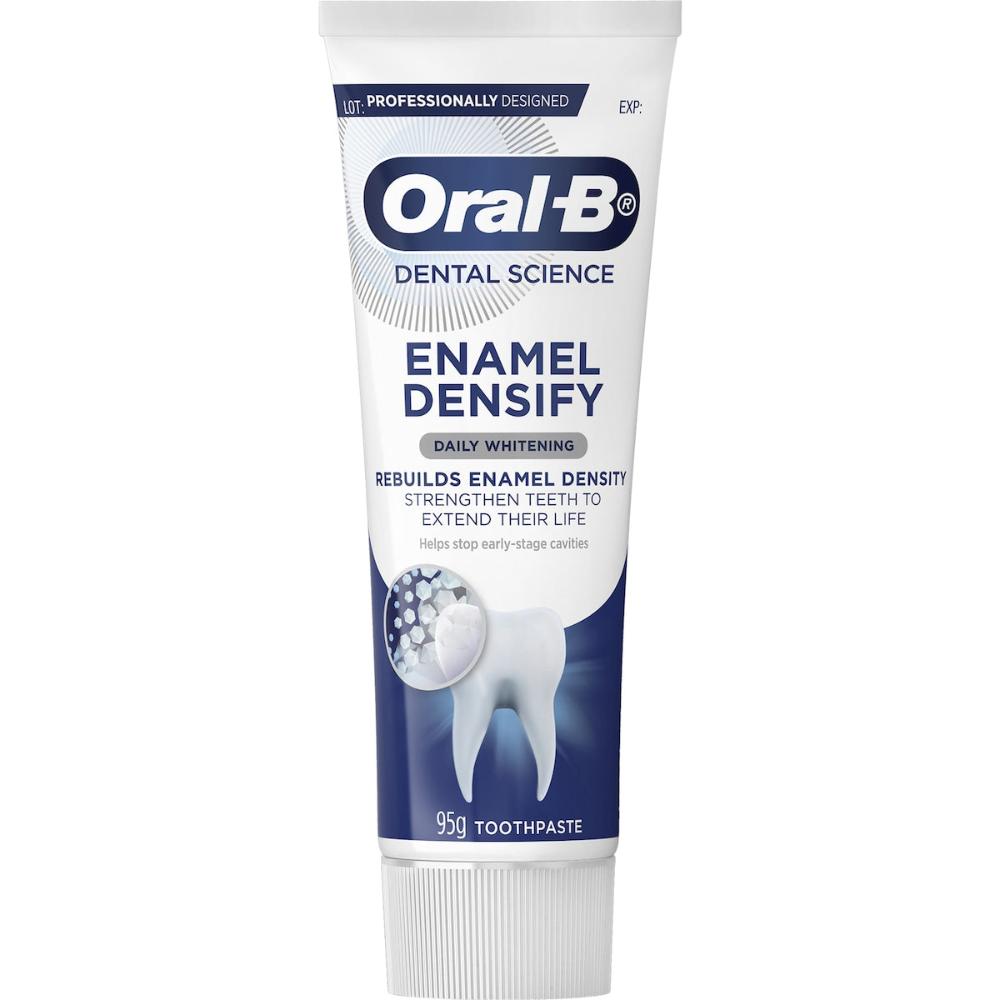 5 x Oral-B Enamel Densify Daily Whitening Toothpaste 95g