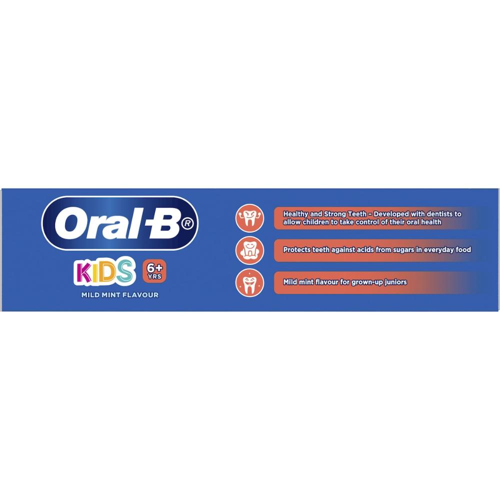 5 x Oral-B Kids Clean Frozen 6+ Toothpaste 92g