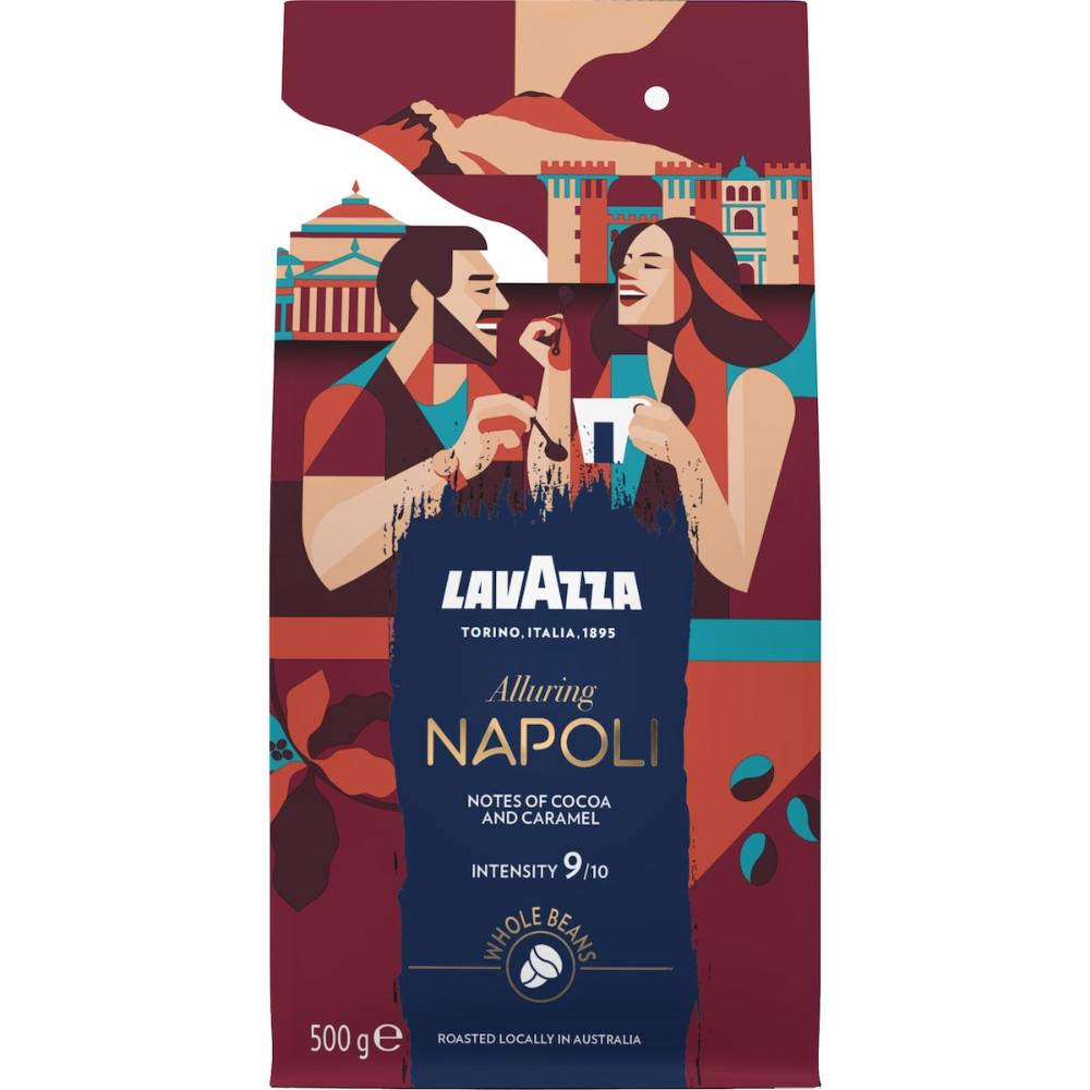 Lavazza Tales Of Italy Alluring Napoli Coffee Beans 1kg