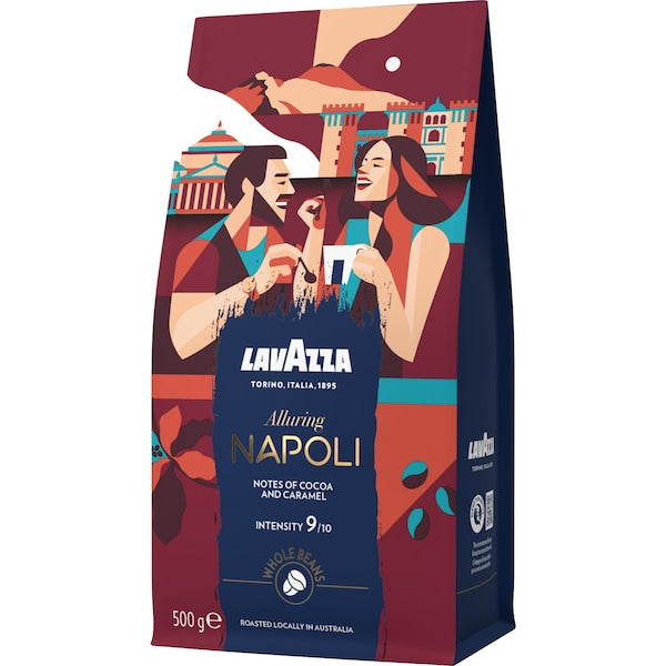 Lavazza Tales Of Italy Alluring Napoli Coffee Beans 1.5kg