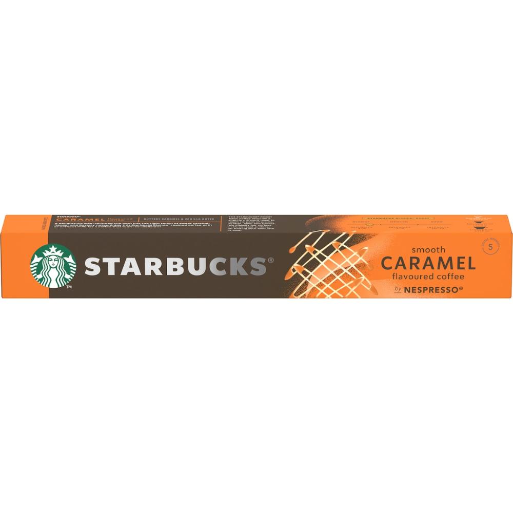 Starbucks By Nespresso Smooth Caramel Flavoured Coffee Pods Capsules 100 Pack