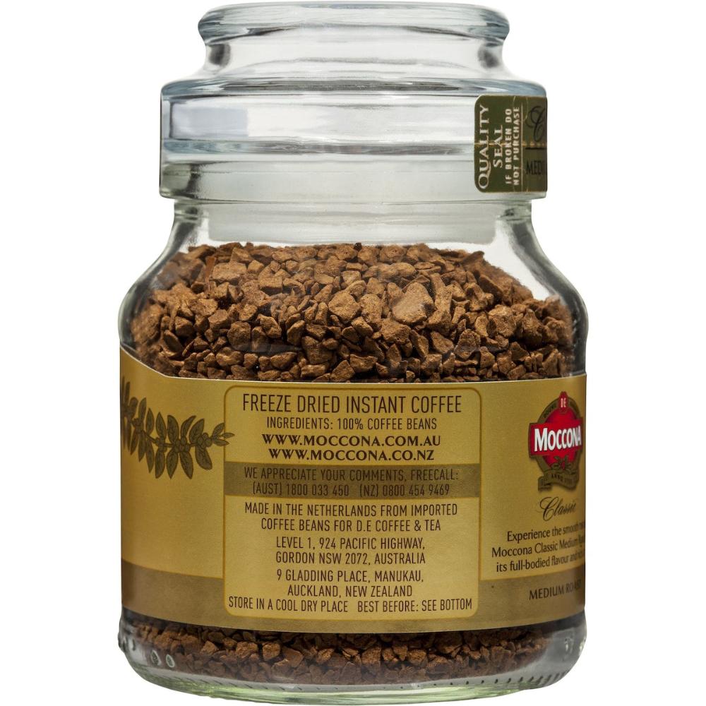 3 x Moccona Freeze Dried Instant Coffee Classic Medium Roast 50g
