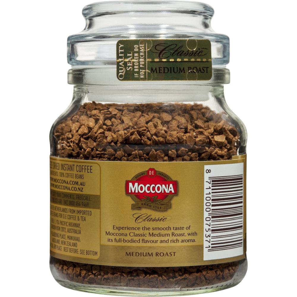 3 x Moccona Freeze Dried Instant Coffee Classic Medium Roast 50g