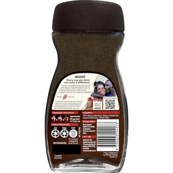 3 x Nescafe Blend 43 Instant Coffee 150g