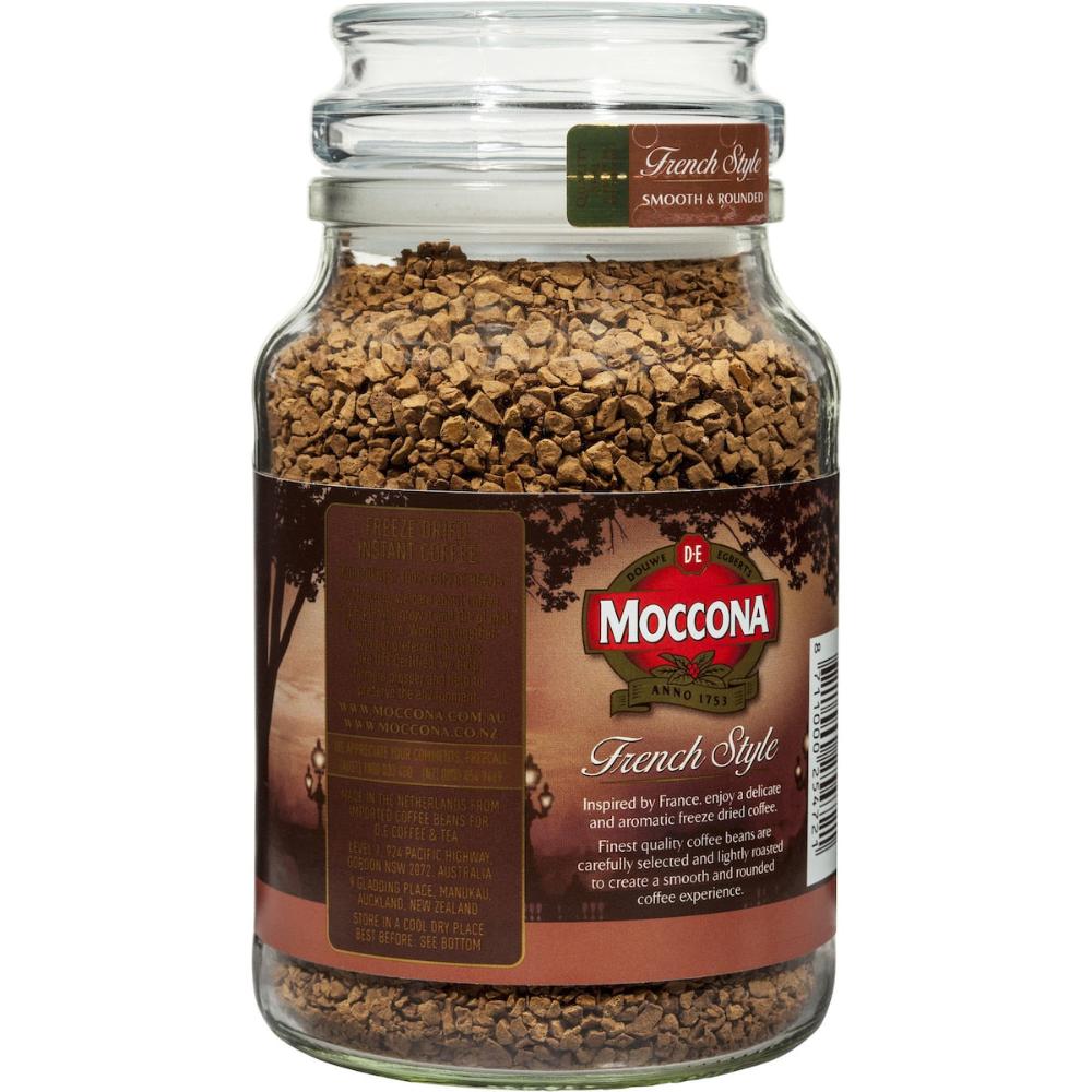 3 x Moccona Freeze Dried Instant Coffee French Style 200g