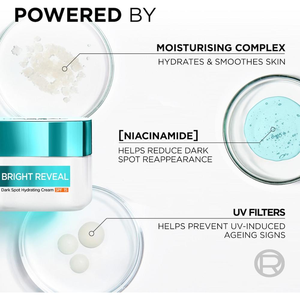L'oreal Paris Bright Reveal Dark Spot Uv Cream 50ml