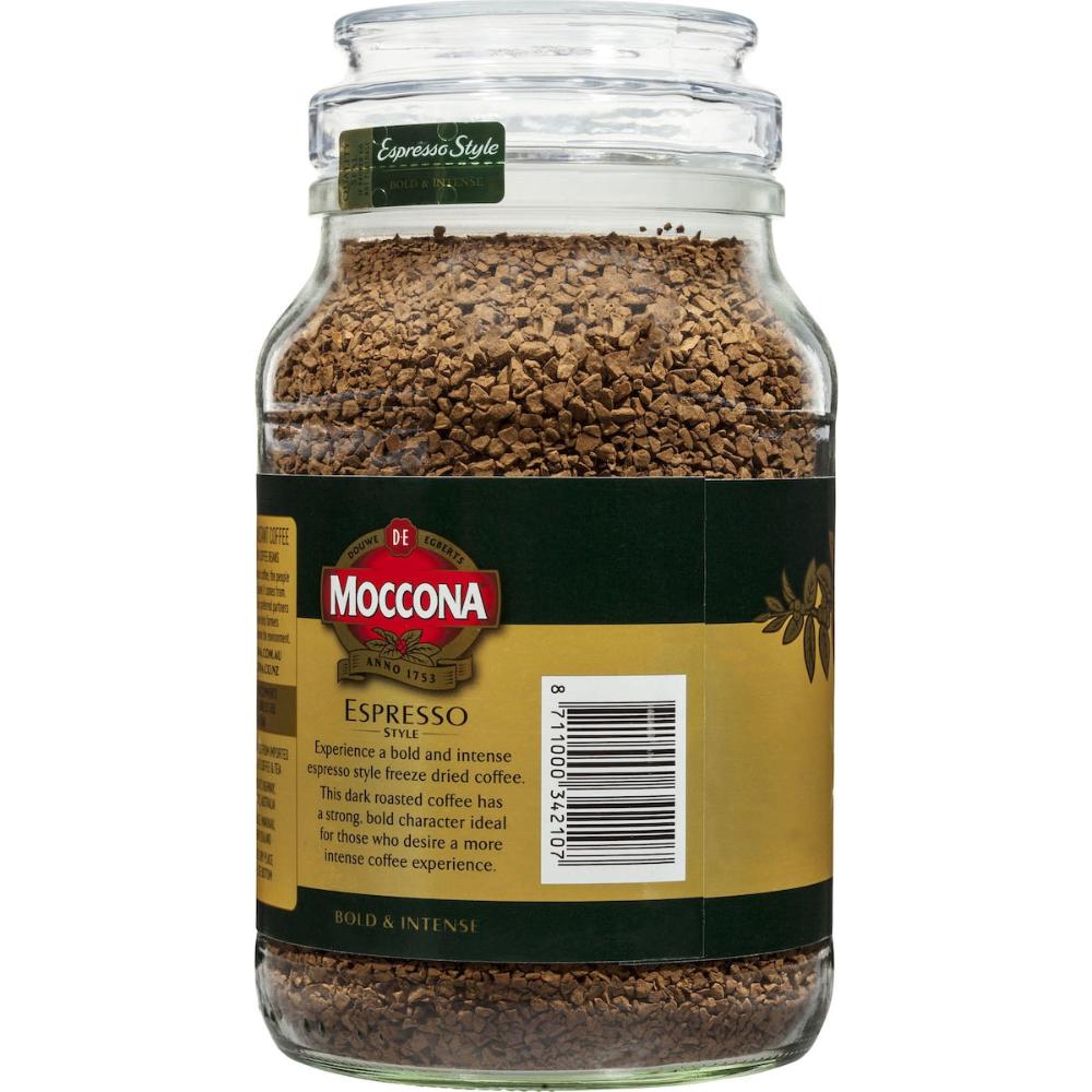 Moccona Freeze Dried Instant Coffee Espresso 400g
