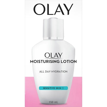 2 x Olay Moisturising Lotion For Sensitive Skin Care 150ml