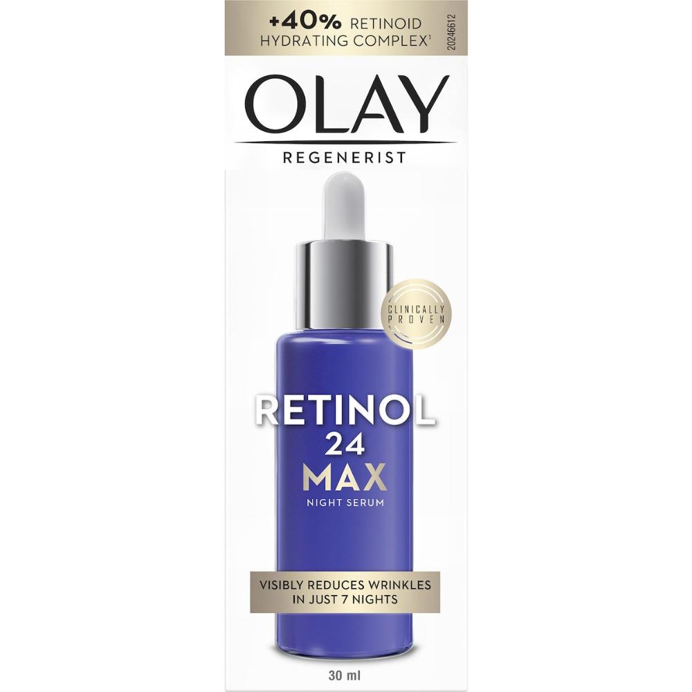 2 x Olay Regenerist Retinol 24 Max Night Serum 30ml