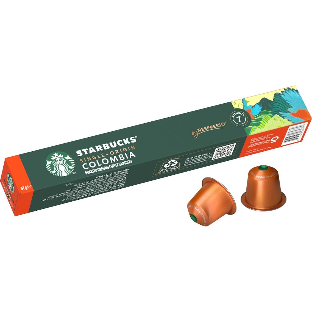 Starbucks By Nespresso Single Origin Colombia Coffee Pods Capsules 50 Pack