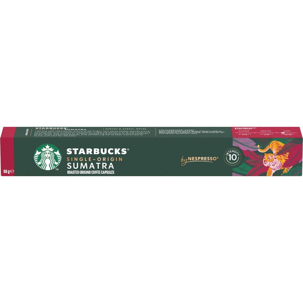 Starbucks By Nespresso Single Origin Sumatra Coffee Pods Capsules 50 Pack