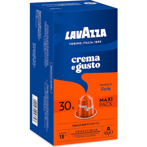 Lavazza Crema e Gusto Forte Pods 30 serves