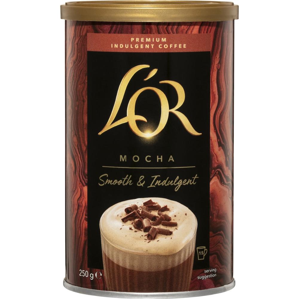 L'or Coffee Mocha Smooth & Indulgent 250g (6 Pack)
