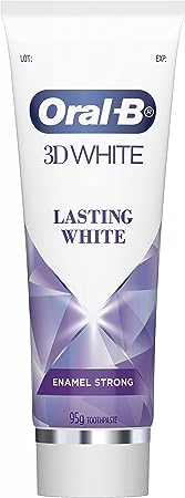 Oral B Toothpaste 3D White Lasting Enamel Strong 95g