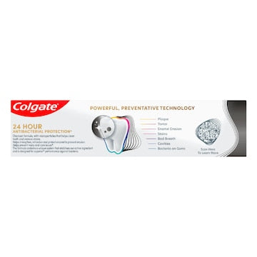 5 x Colgate Total Active Prevention Deep Clean With Charcoal Toothpaste 200g