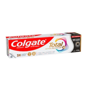 5 x Colgate Total Active Prevention Deep Clean With Charcoal Toothpaste 200g