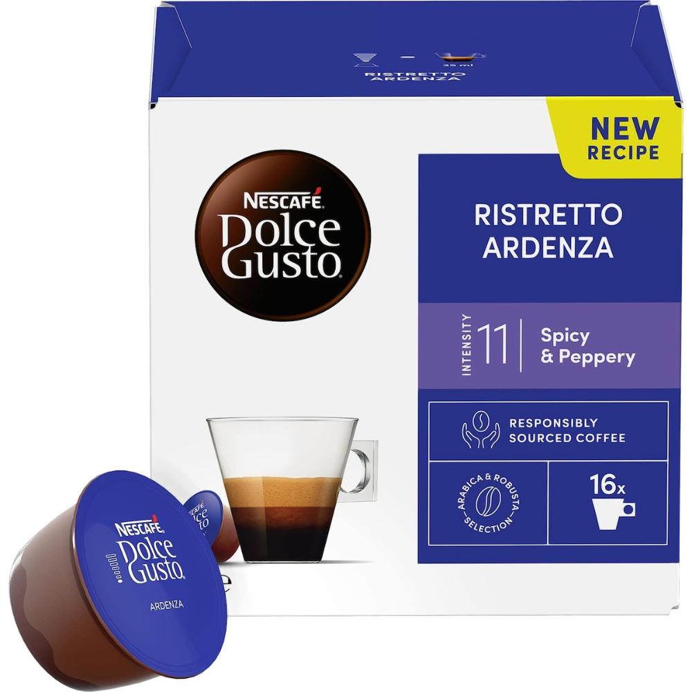 5 x Nescafe Dolce Gusto Ristretto Ardenza Spicy & Peppery 16 Pack