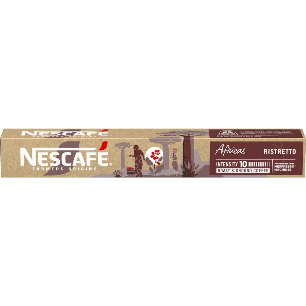 Nescafe Farmers Origin Pods Africas Ristretto Coffee Capsules 100 Pack