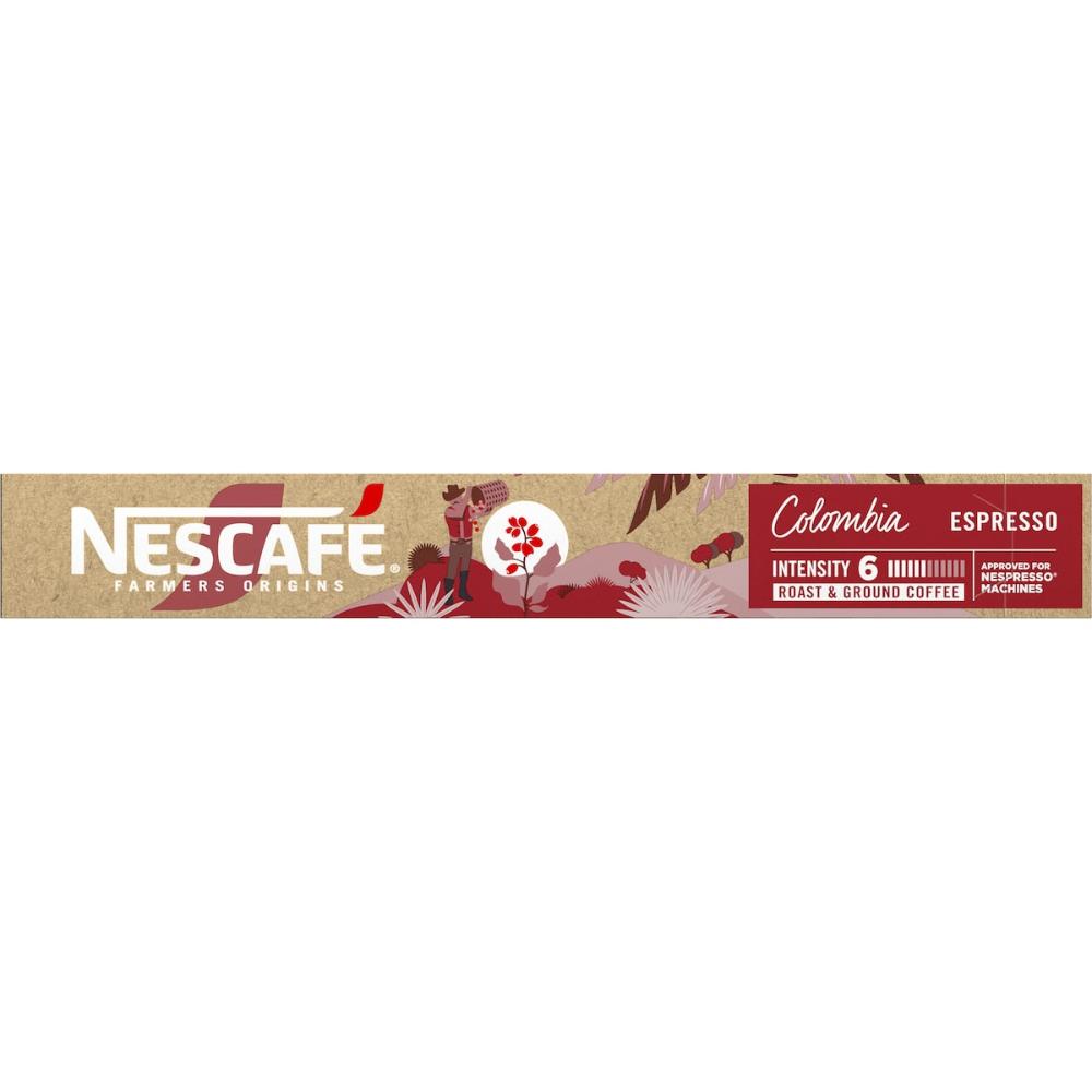 Nescafe Farmers Origin Pods Colombia Espresso Coffee Capsules 100 Pack