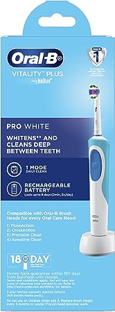 Oral B Vitality Plus Power Toothbrush Pro White