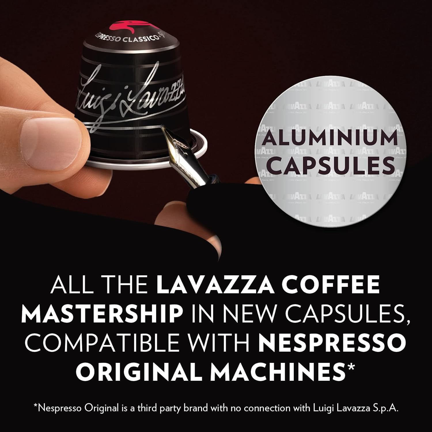 Lavazza Espresso Maestro Classico Coffee Capsules - Compatible with Nespresso Machines - 30 Pods