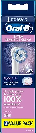 Oral B Power Toothbrush Extra Sensitive Refills 3 Pack