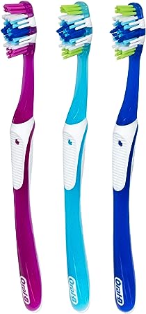Oral B Toothbrush Complete 5 Way Clean Medium 3 Pack