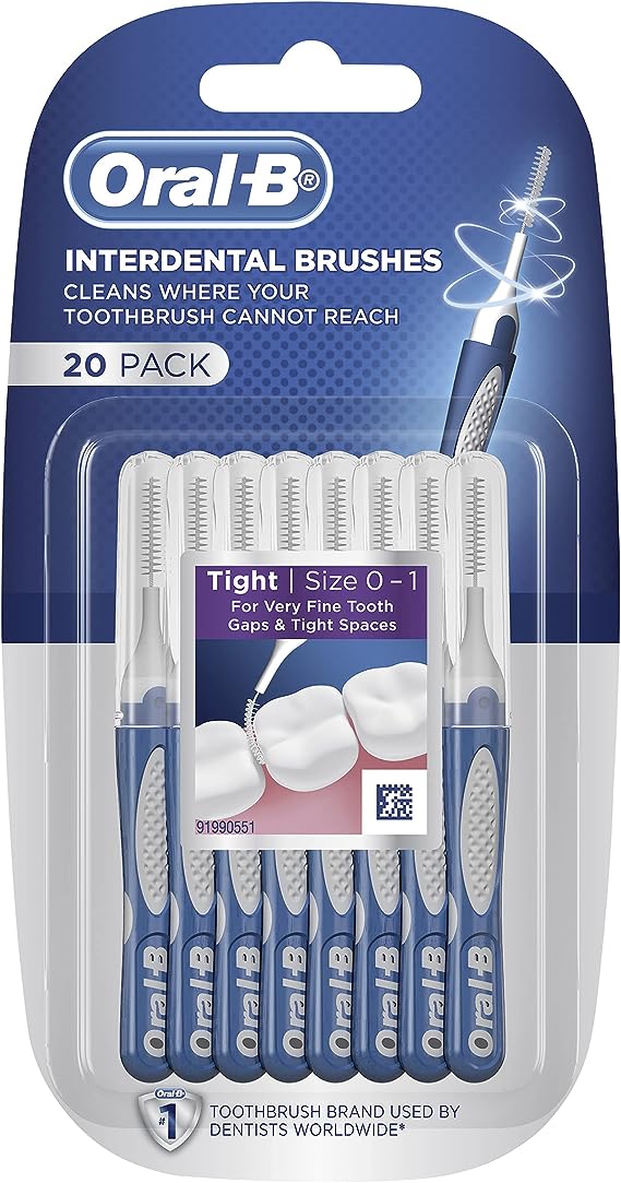 Oral B Interdental Brushes 20 Pack