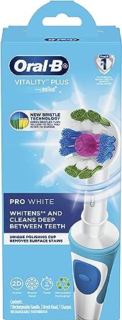 Oral B Vitality Plus Power Toothbrush Pro White