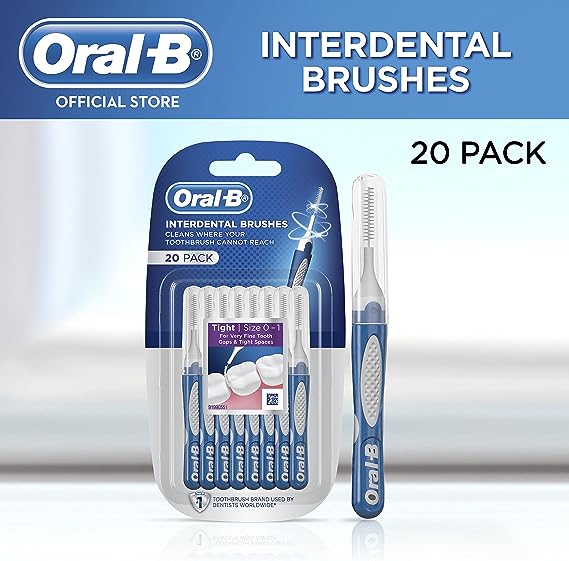 Oral B Interdental Brushes 20 Pack