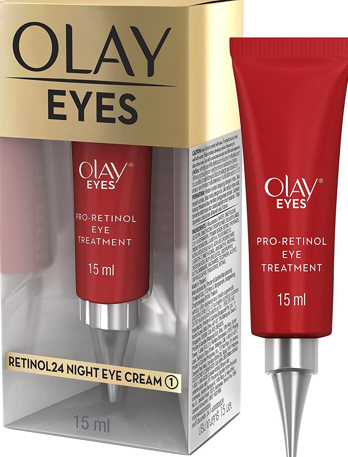 Olay Eyes Pro Retinol Eye Cream Treatment for Deep Wrinkles, 15 ml