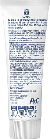 Oral B Toothpaste Gum & Enamel Breath Purify 110g