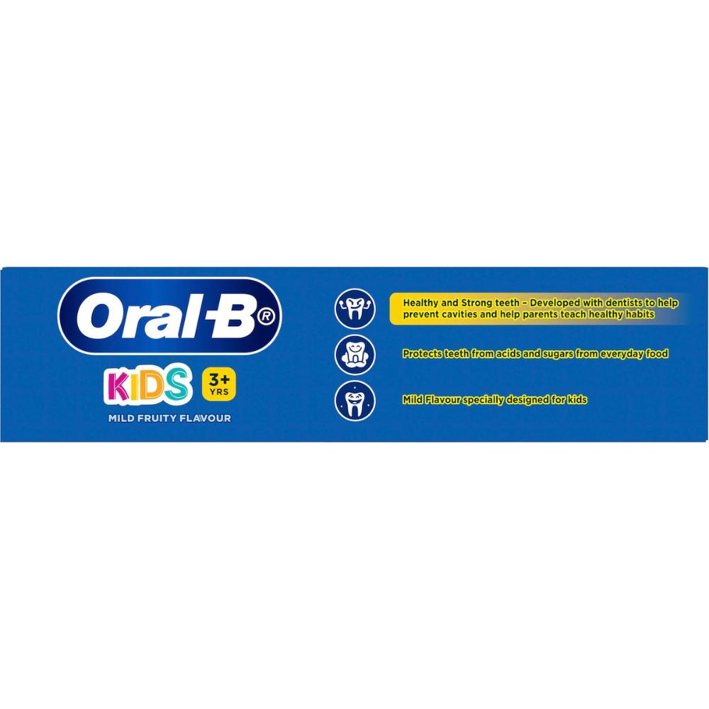 5 x Oral-B Kids Frozen 3+ Years Mild Fresh Fruity Toothpaste 92g
