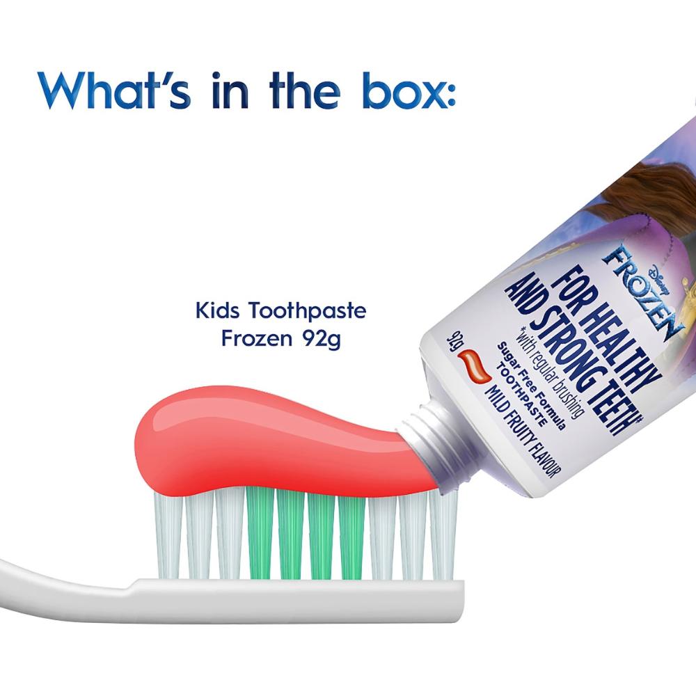 5 x Oral-B Kids Frozen 3+ Years Mild Fresh Fruity Toothpaste 92g