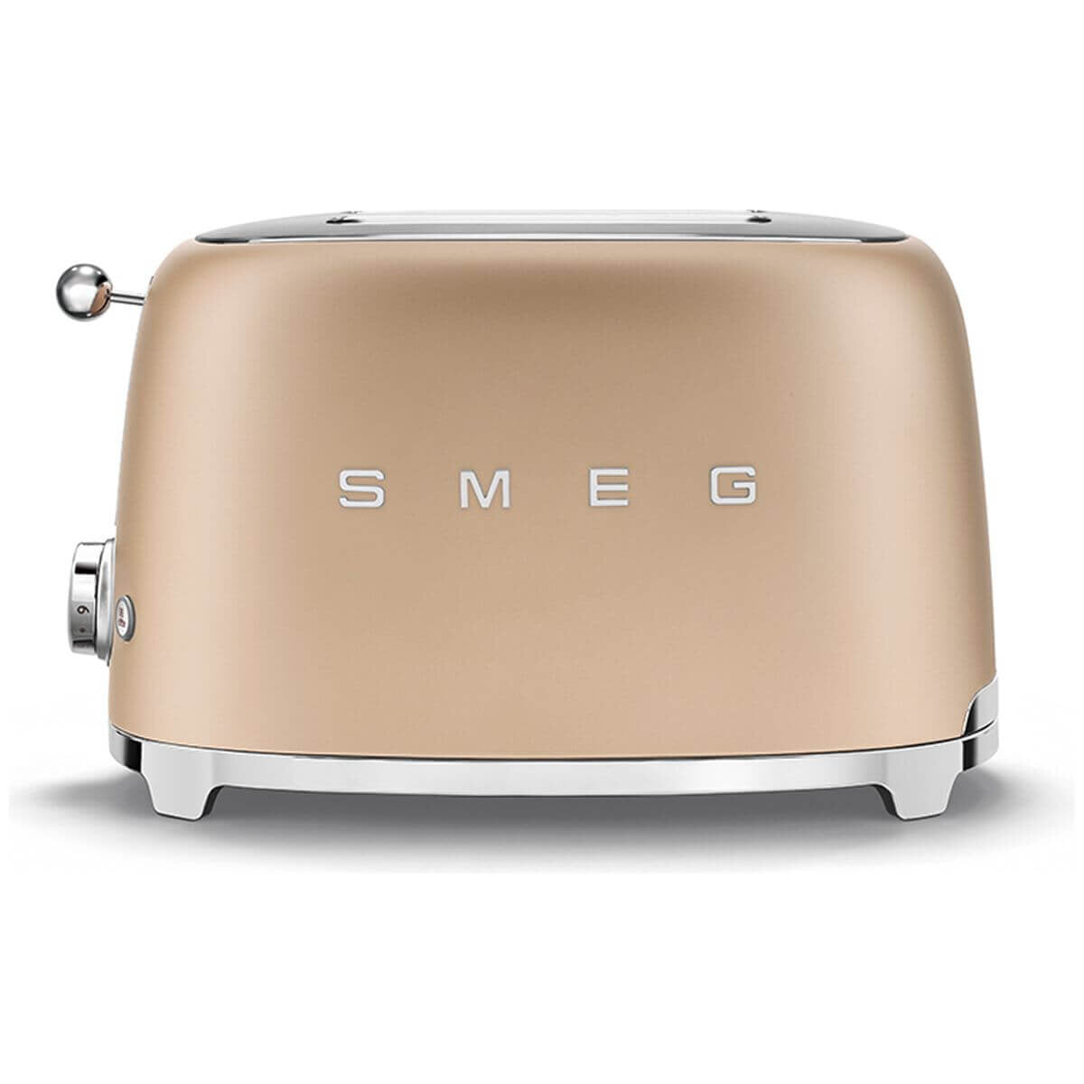 SMEG 50s Style 2 Slice Toaster - Matte Champagne