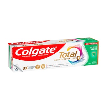 5 x Colgate Total Active Prevention Active Fresh Toothpaste 115g