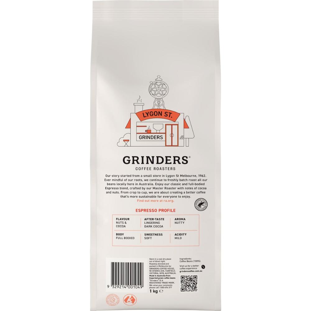 Grinders Espresso Coffee Beans 1kg