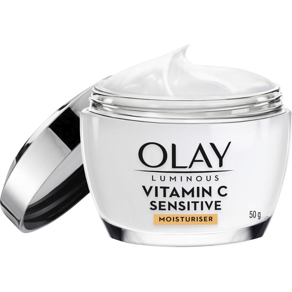2 x Olay Luminous Vitamin C Moisturiser Sensitive 50g